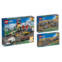 Lego City Pociąg 3w1 SuperPack 60198 + 60205 + 60238